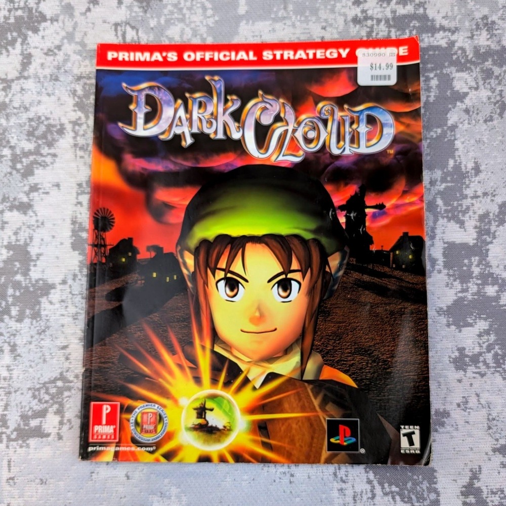 Dark Cloud Prima Official Strategy Guide PS2 Sony PlayStation 2 2001 0761530738